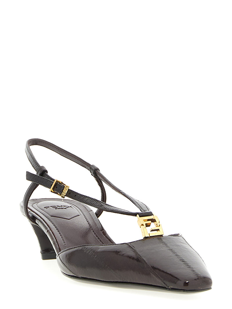 Fendi Fendi Ffold Slingback