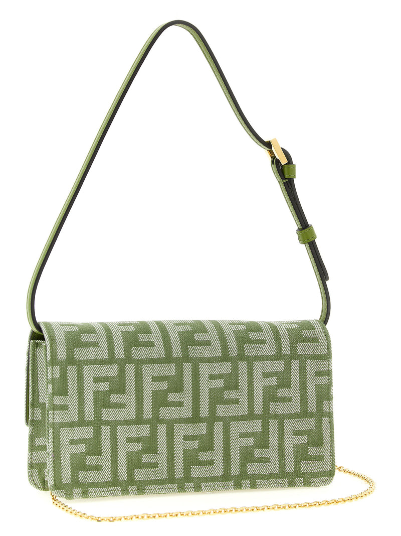 Fendi Baguette Wallet On Chain Variant 3 | Urbalenti™ NYC
