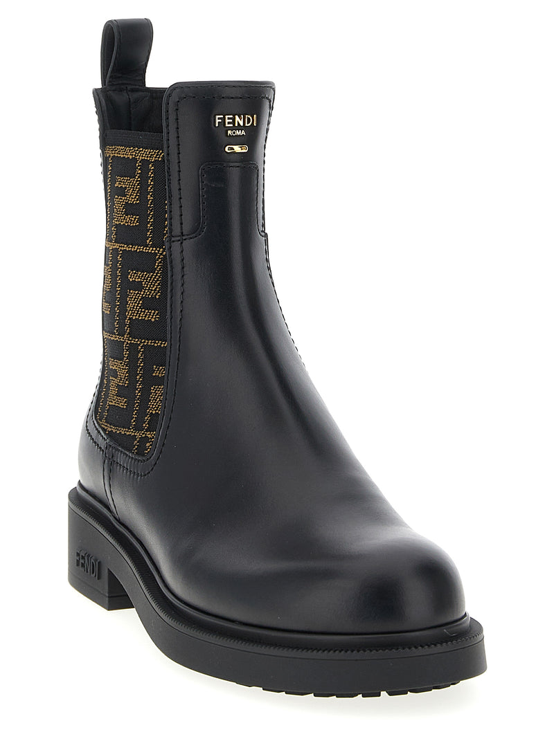 Fendi Fendi Filo Ankle Boots