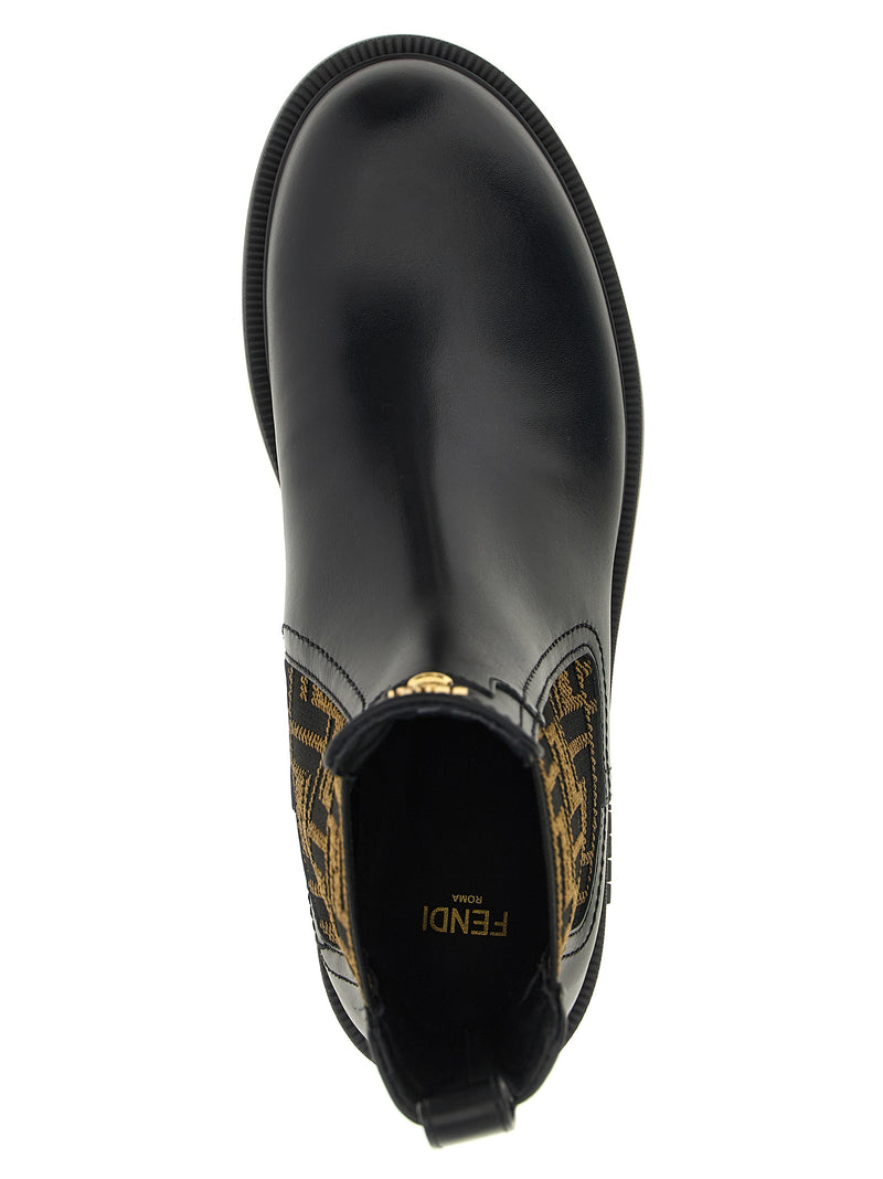 Fendi Fendi Filo Ankle Boots