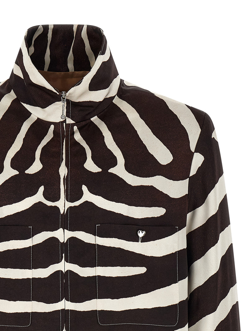 Valentino Garavani Fauve Éclat Overshirt | Urbalenti™... | Urbalenti™ NYC