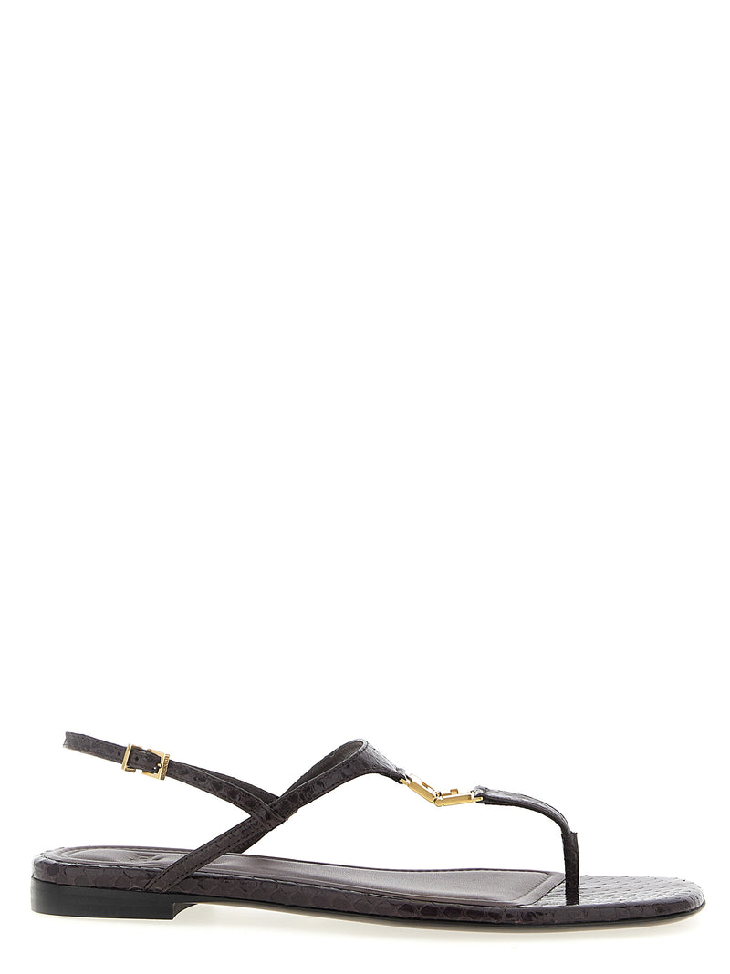 Fendi Fendi Ffold Sandals