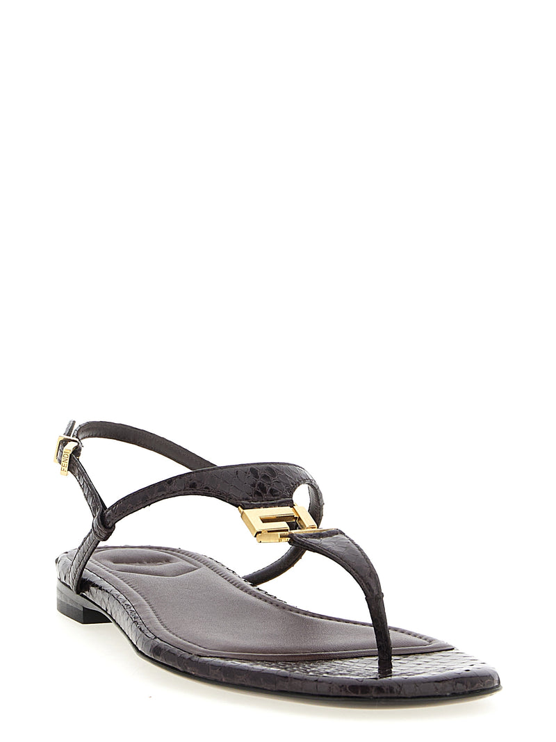 Fendi Fendi Ffold Sandals