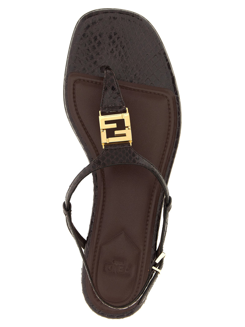 Fendi Fendi Ffold Sandals