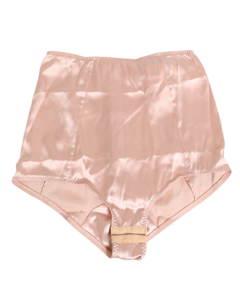 Calcinha short cintura alta rosa Dolce & Gabbana de acetato
