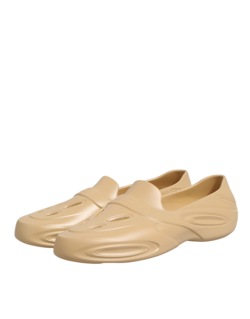 Zapatillas bajas con suela de goma beige Dolce & Gabbana