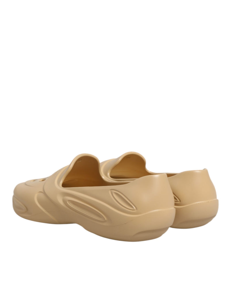 Zapatillas bajas con suela de goma beige Dolce & Gabbana