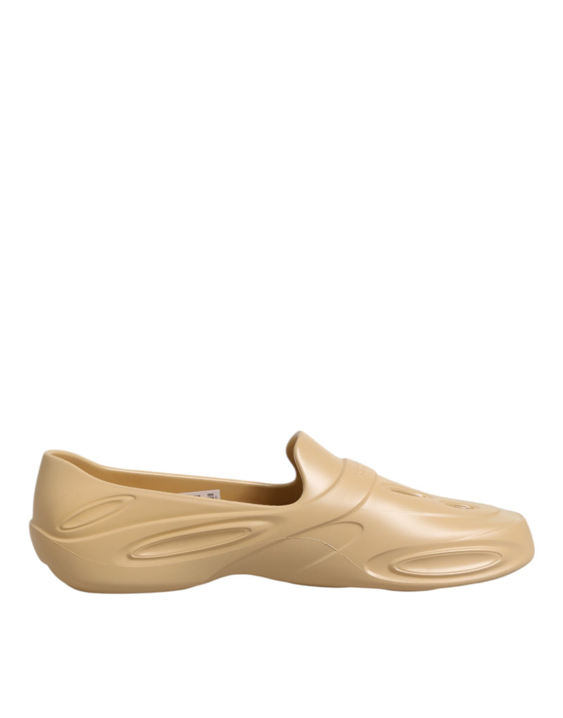 Zapatillas bajas con suela de goma beige Dolce & Gabbana
