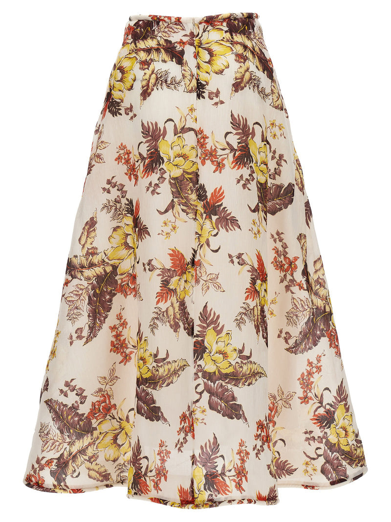Zimmermann Zimmermann Matchmaker Floral Flare Skirt