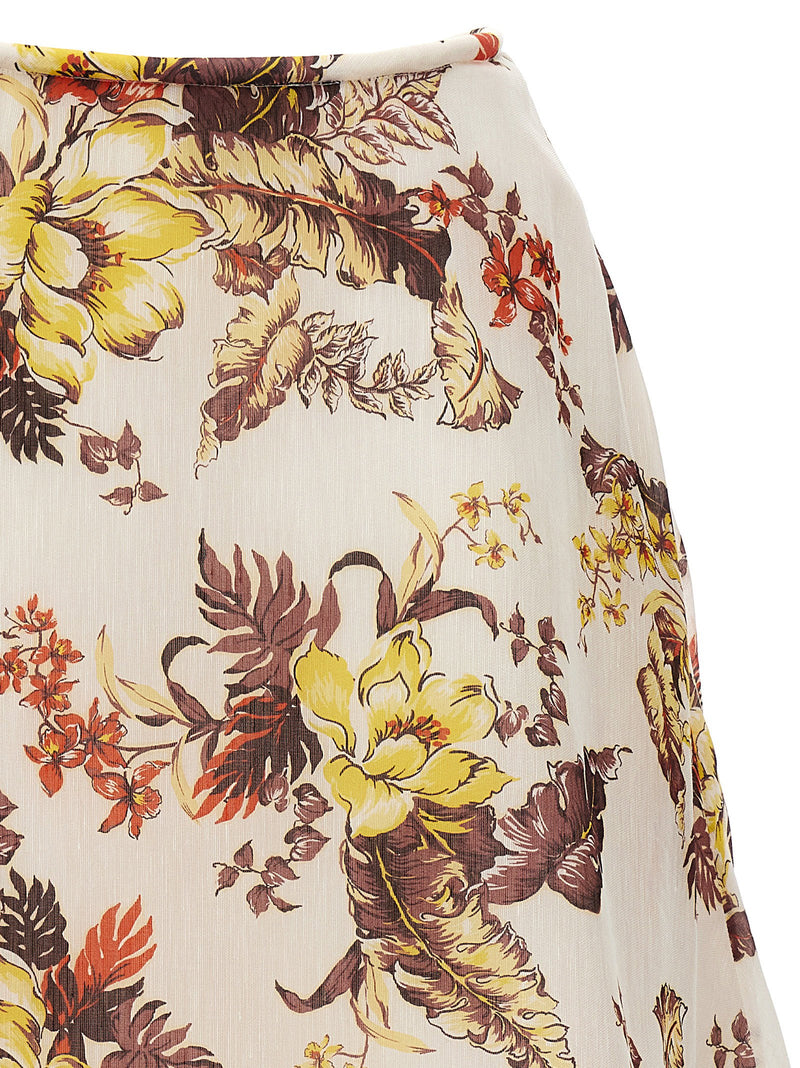 Zimmermann Zimmermann Matchmaker Floral Flare Skirt