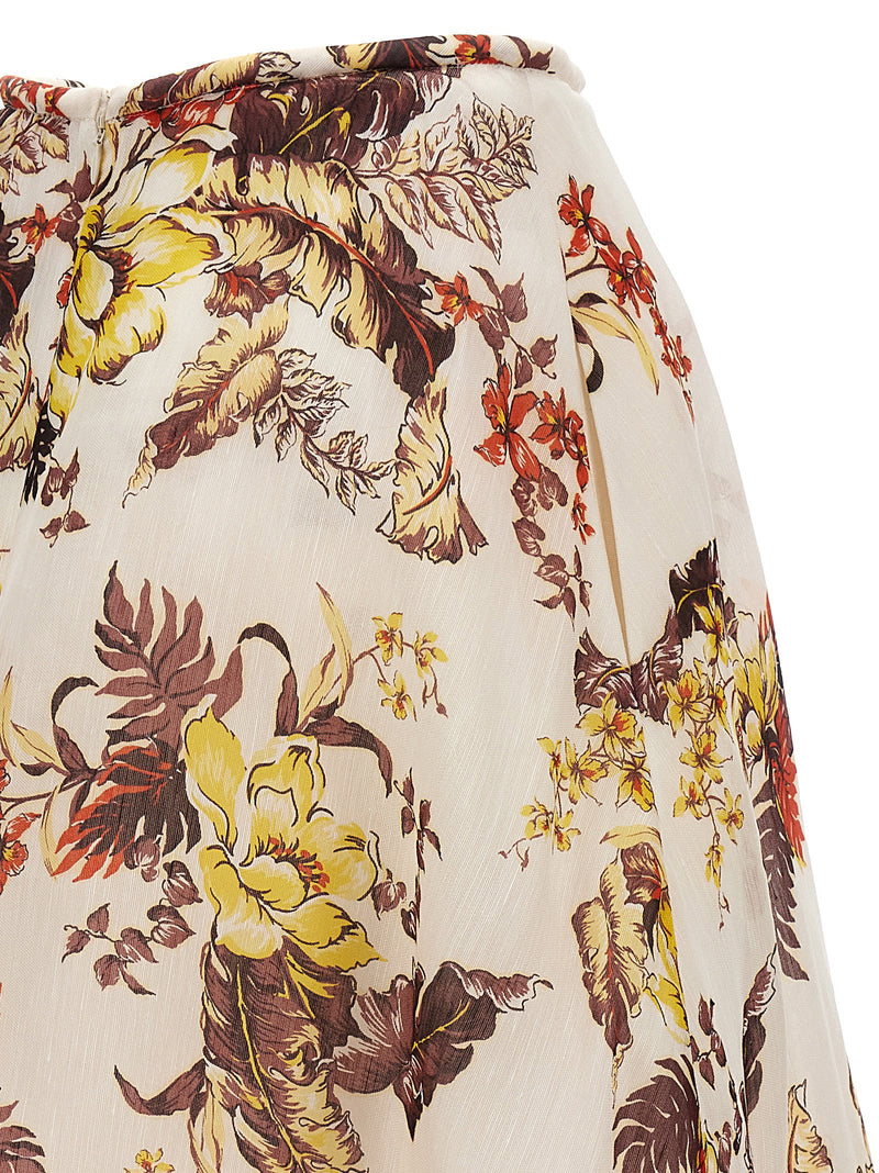 Zimmermann Zimmermann Matchmaker Floral Flare Skirt