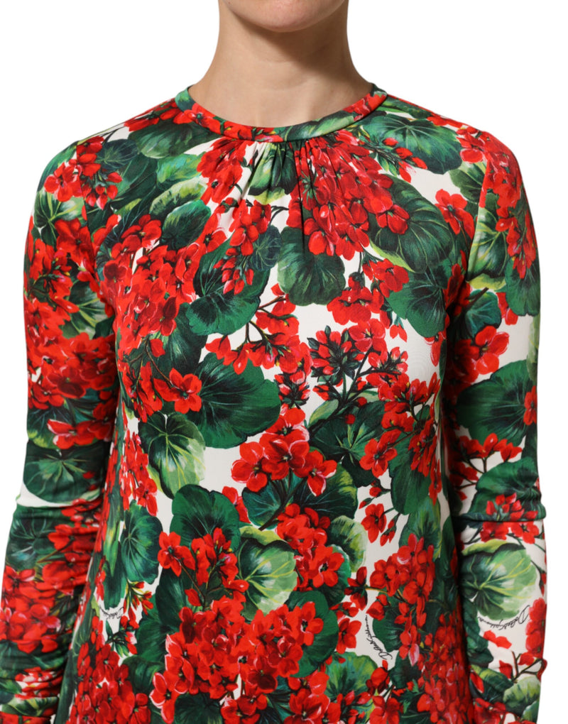 Vestido curto Portofino floral multicolorido Dolce & Gabbana