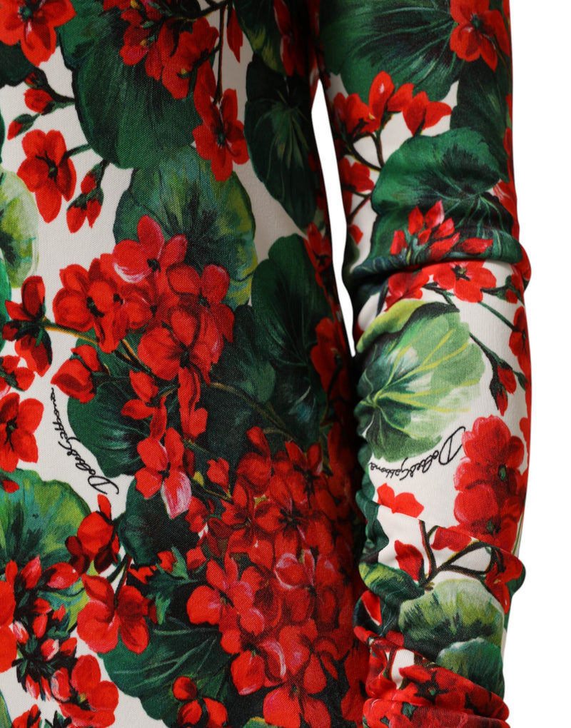 Vestido curto Portofino floral multicolorido Dolce & Gabbana