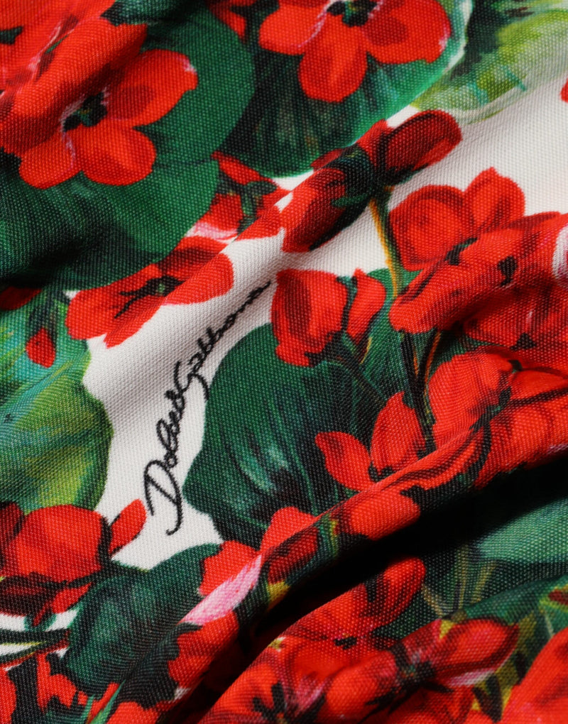 Vestido curto Portofino floral multicolorido Dolce & Gabbana