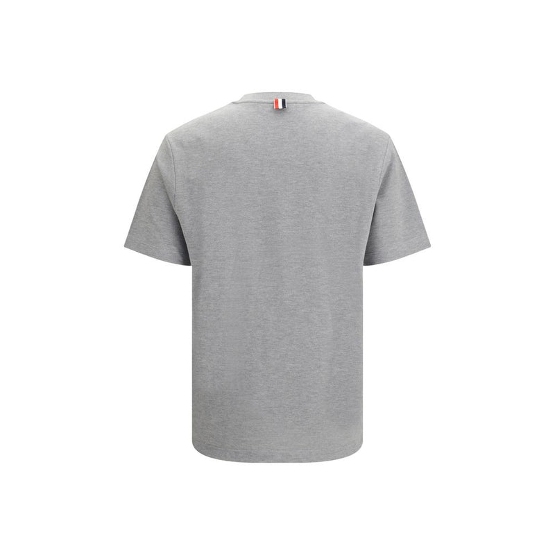 Camiseta gris de algodón Thom Browne