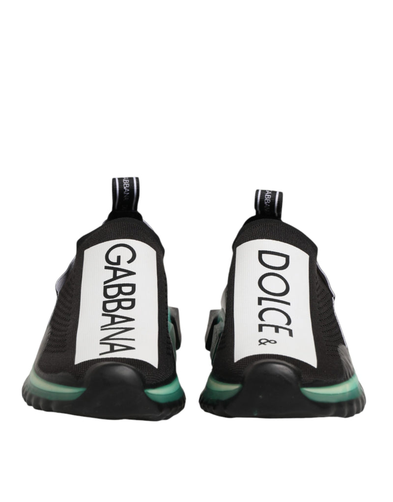 Zapatillas sin cordones Sorrento negras para hombre de Dolce & Gabbana