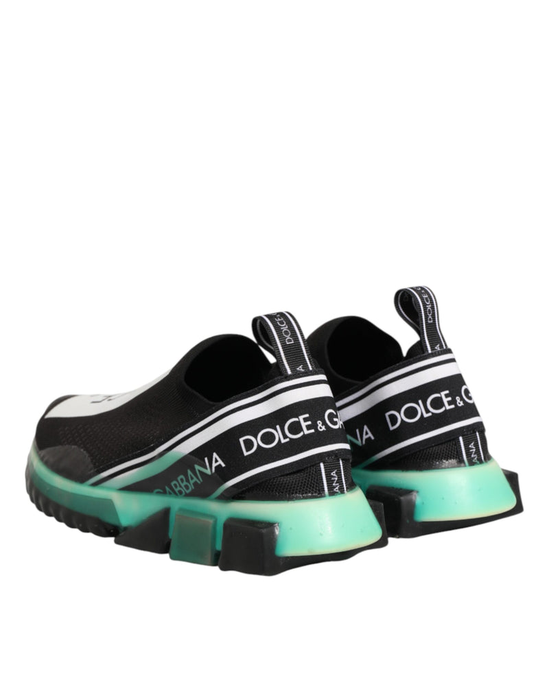 Zapatillas sin cordones Sorrento negras para hombre de Dolce & Gabbana