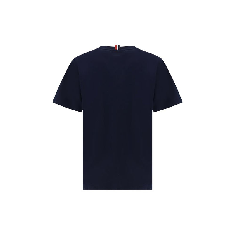 T-shirt en coton bleu, Thom Browne