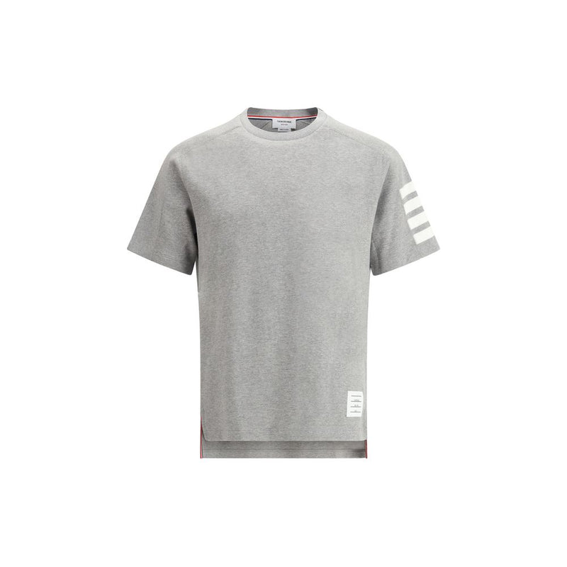 T-shirt gris en coton Thom Browne