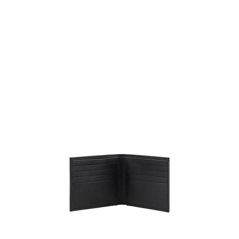 Prada Black Recycled Polyamide Wallet
