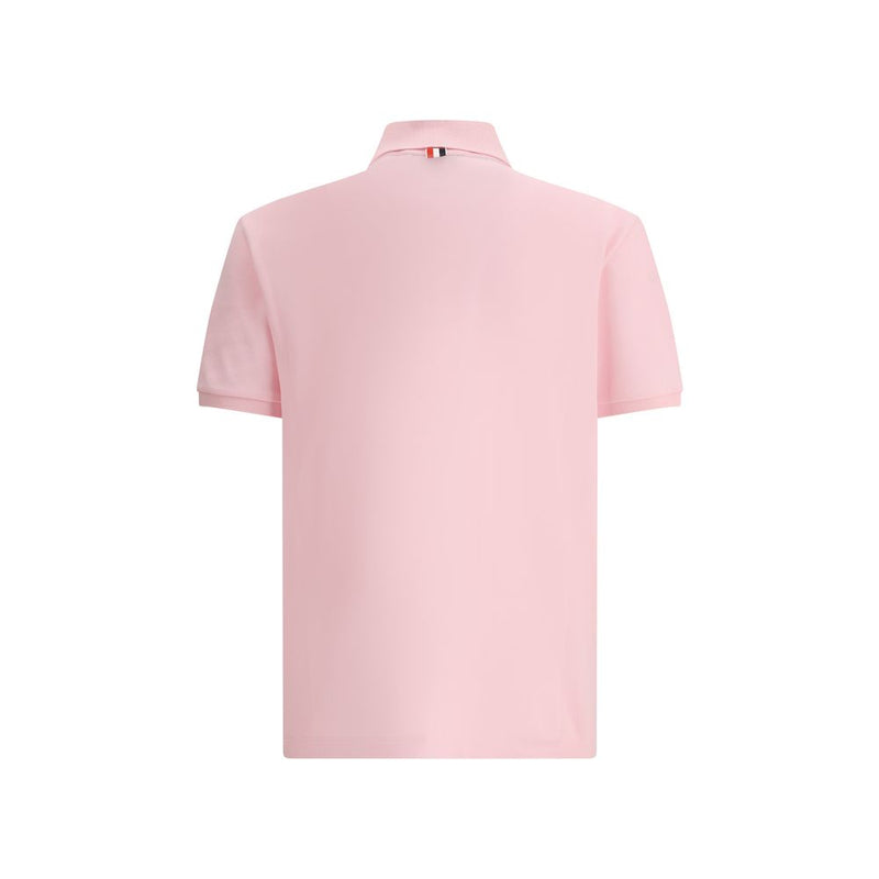 Polo de algodón multicolor de Thom Browne