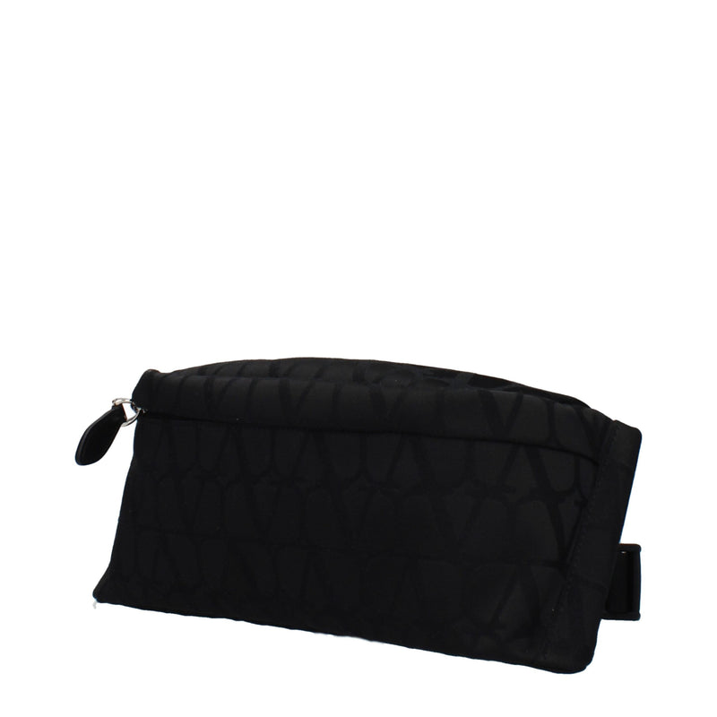 Valentino Garavani Black Fabric Backpack