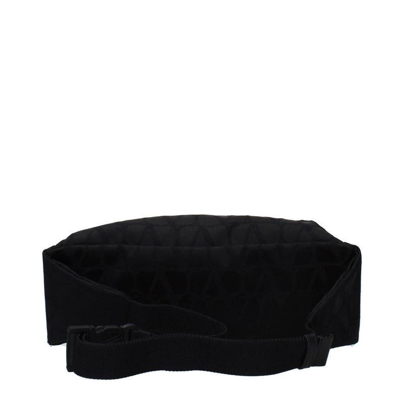 Valentino Garavani Black Fabric Backpack