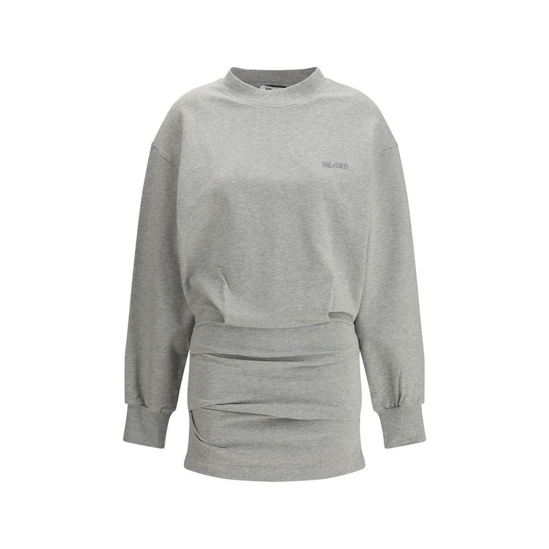 Abito casual in cotone grigio The Attico