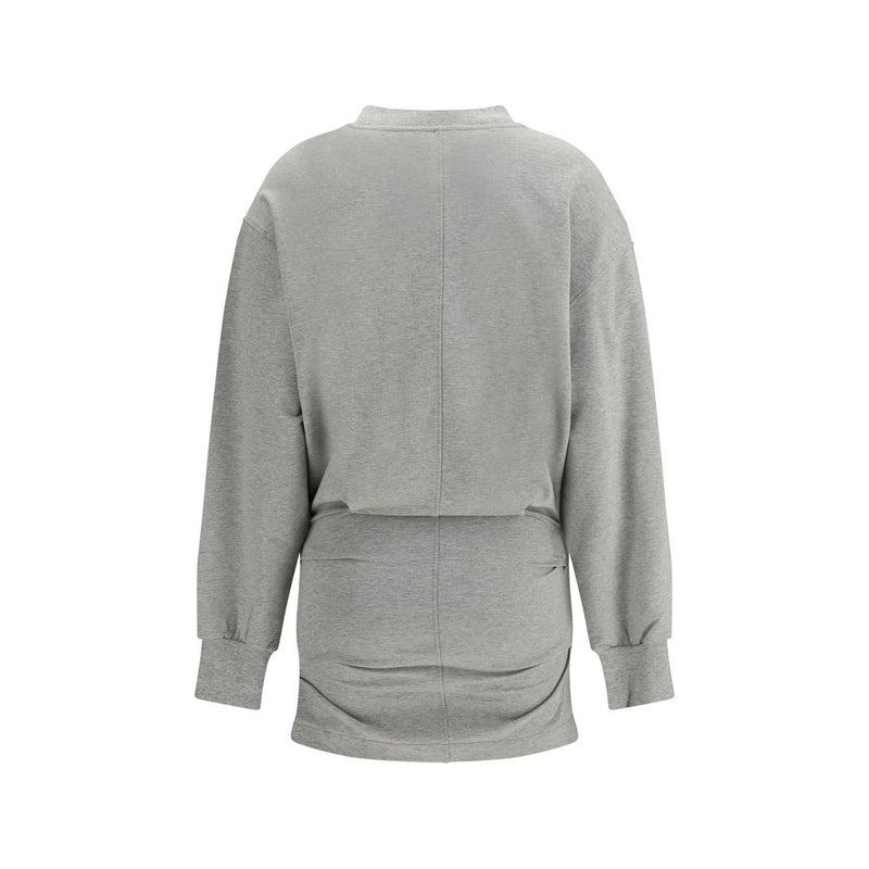 Abito casual in cotone grigio The Attico