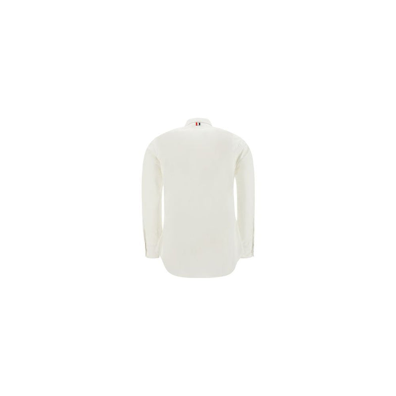 Thom Browne White Cotton Shirt