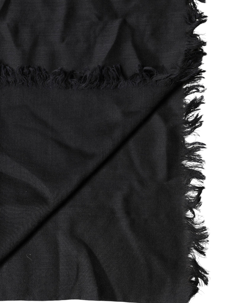 Étole écharpe châle tour de cou en dentelle noire Dolce & Gabbana