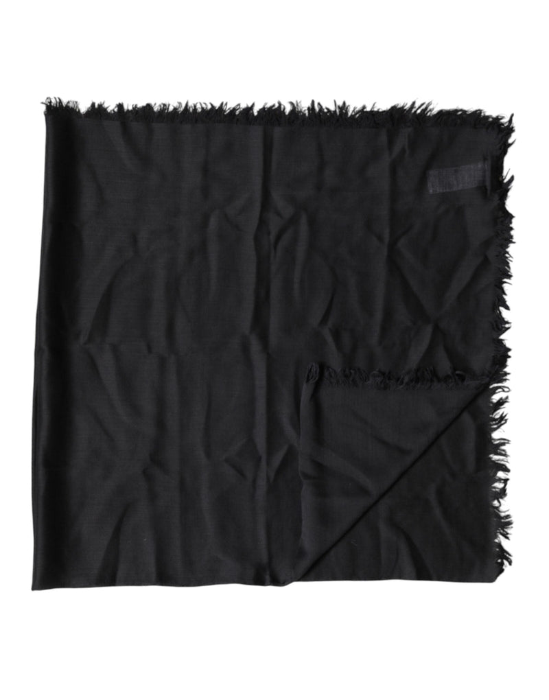Étole écharpe châle tour de cou en dentelle noire Dolce & Gabbana