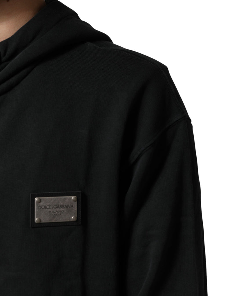 Sudadera con capucha y cremallera completa para hombre de Dolce & Gabbana, en negro