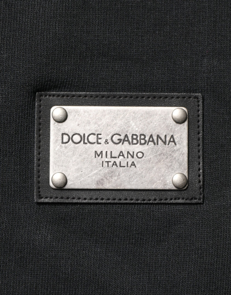 Sudadera con capucha y cremallera completa para hombre de Dolce & Gabbana, en negro
