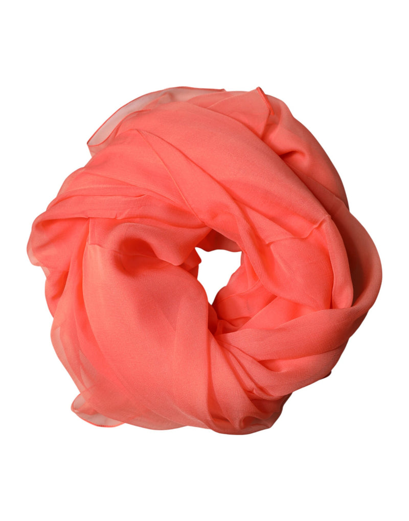 Étole orange en soie Dolce & Gabbana, foulard pour homme