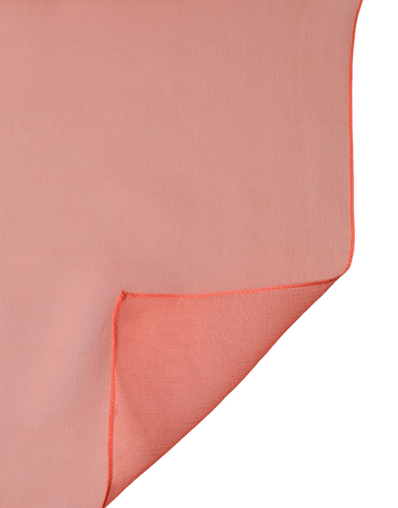 Étole orange en soie Dolce & Gabbana, foulard pour homme