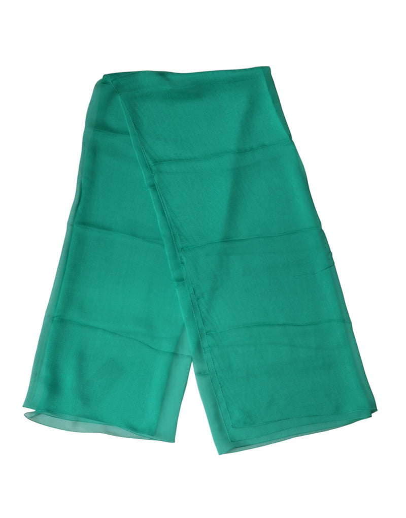 Estola verde de seda para llevar al cuello, Dolce & Gabbana