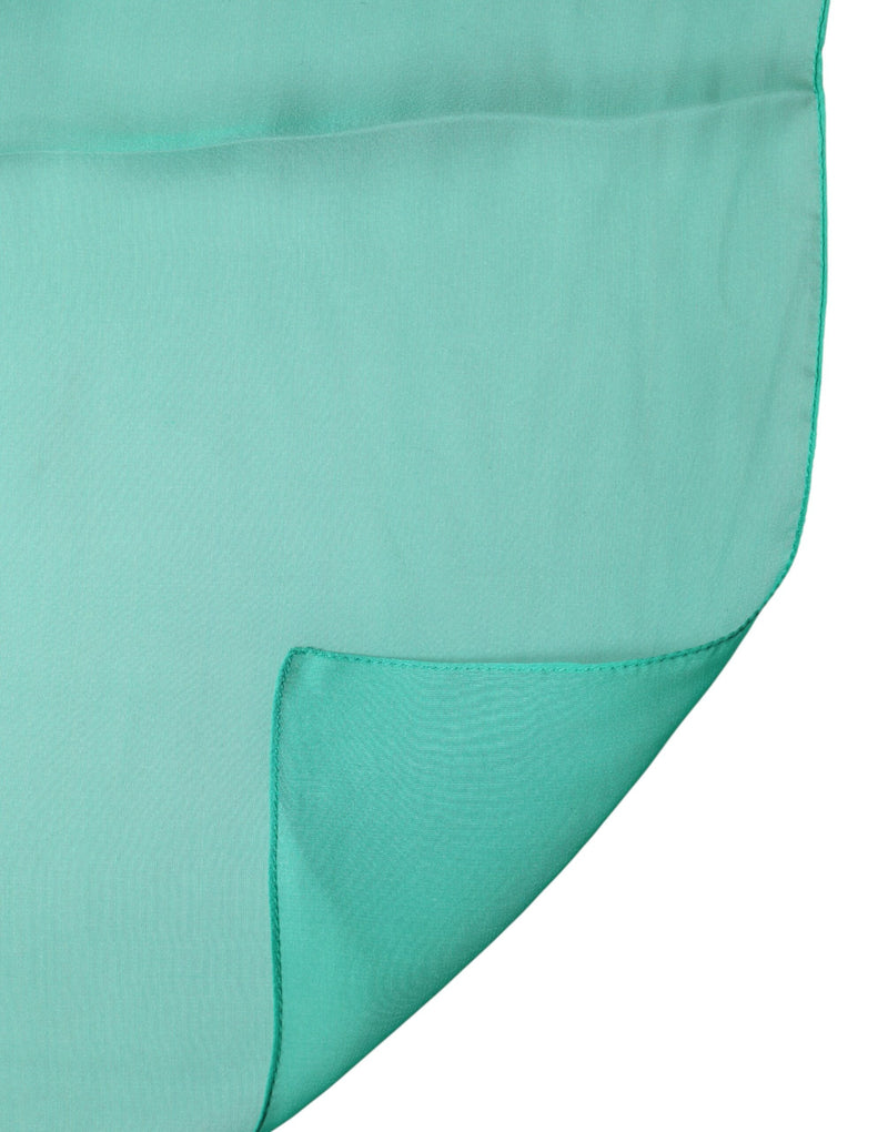 Estola verde de seda para llevar al cuello, Dolce & Gabbana