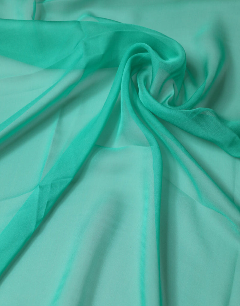 Estola verde de seda para llevar al cuello, Dolce & Gabbana