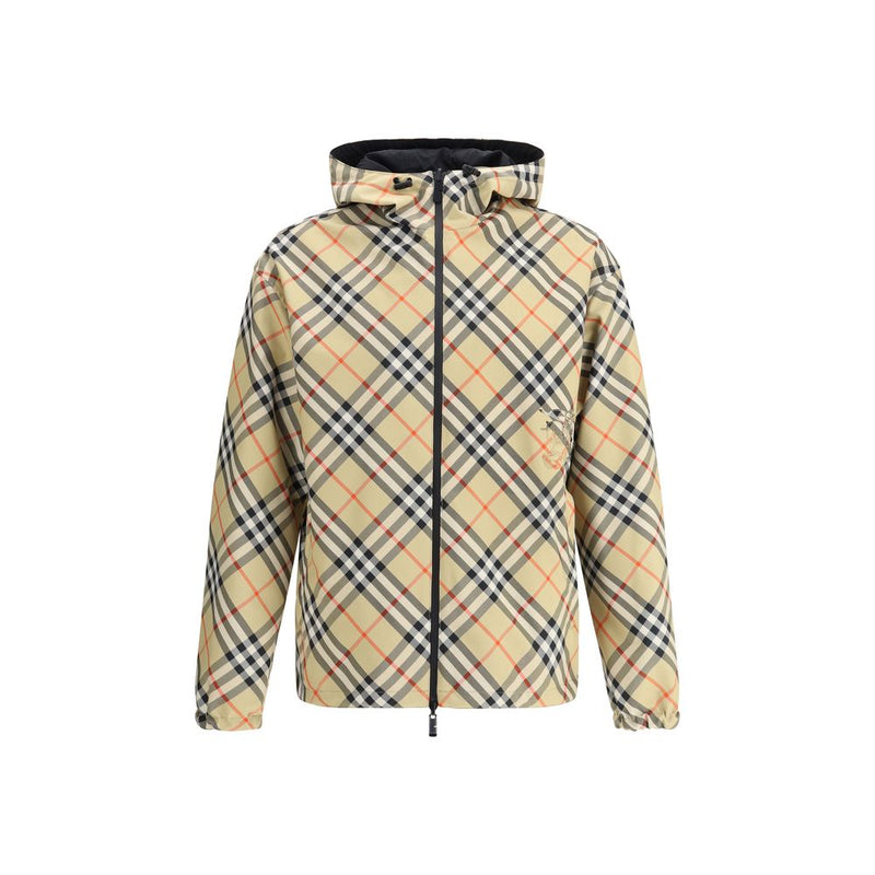 Burberry Multicolor Polyester Shell Jacket