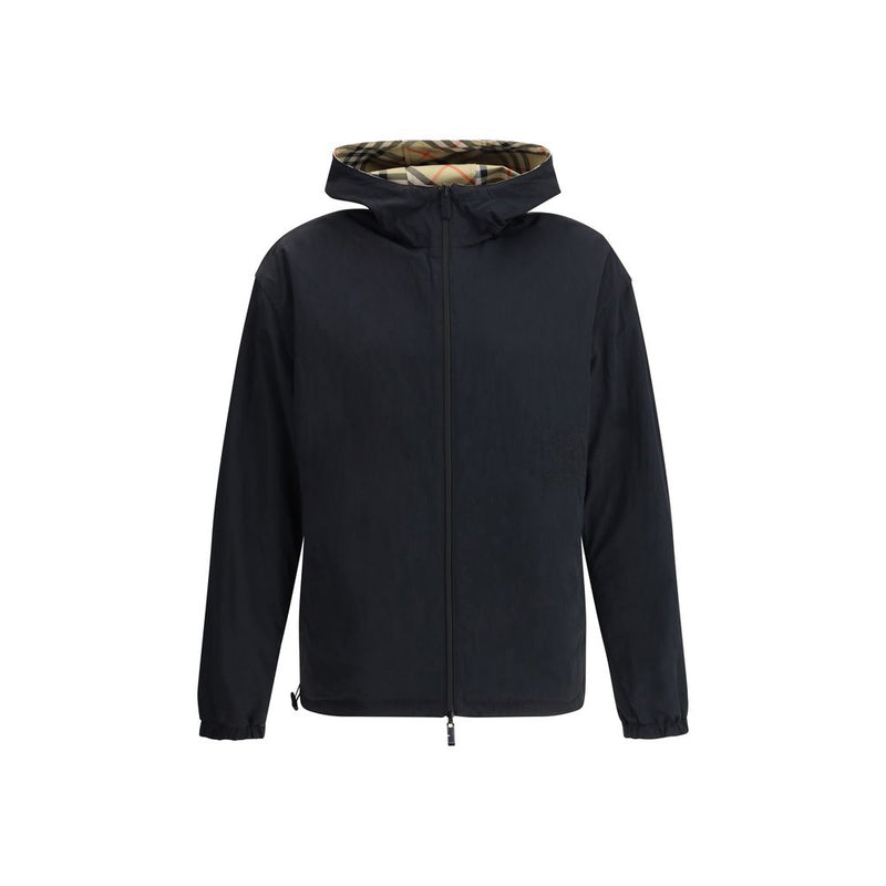 Burberry Multicolor Polyester Shell Jacket