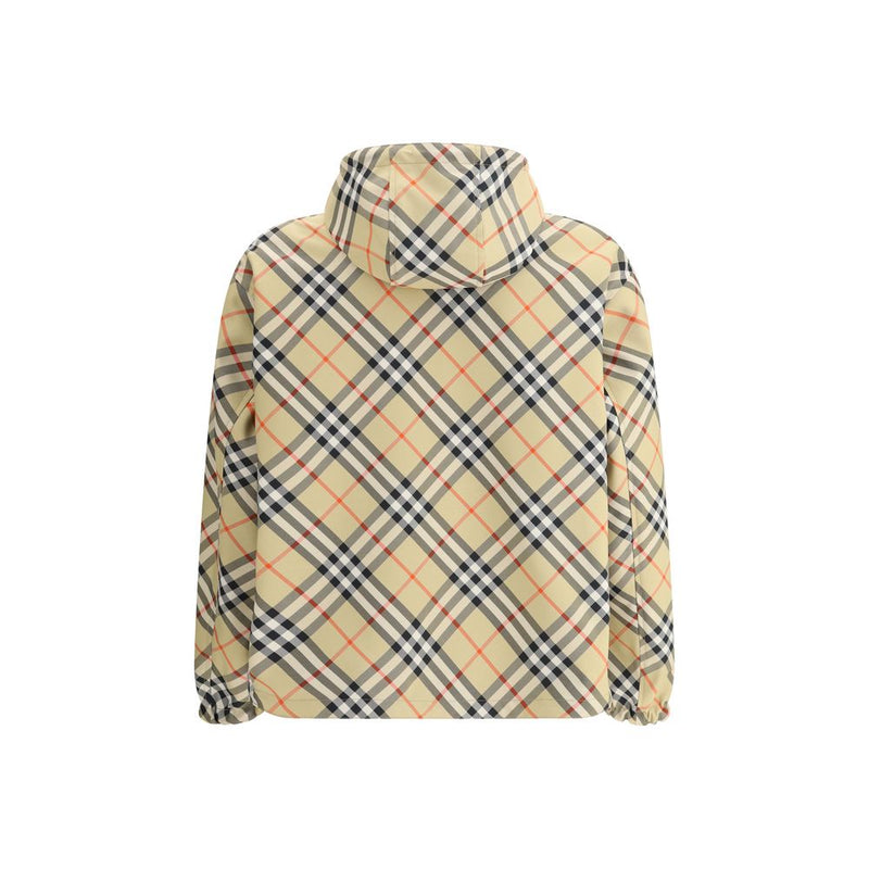 Burberry Multicolor Polyester Shell Jacket