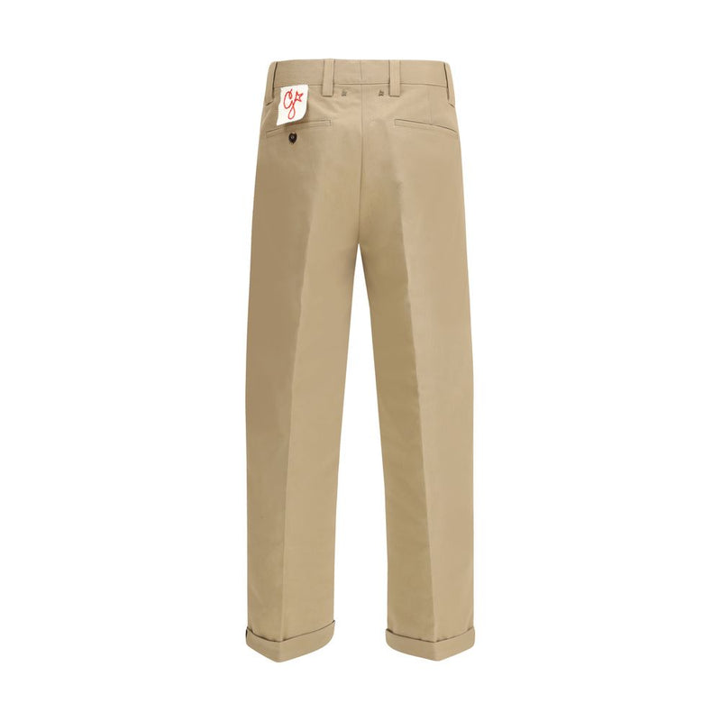 Golden Goose Beige Cotton Chino Pants