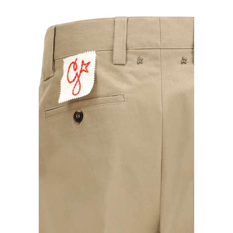 Golden Goose Beige Cotton Chino Pants