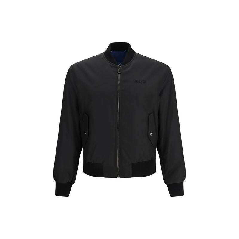 Versace Black Polyamide Jacket