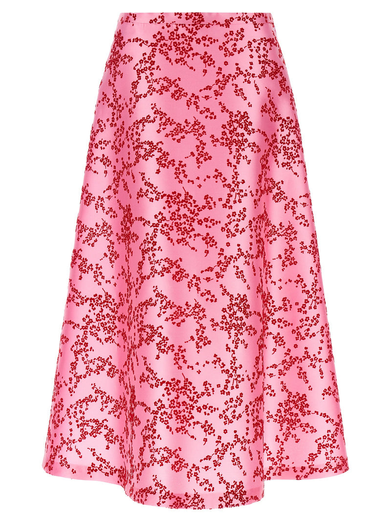 Alberta Ferretti Alberta Ferretti Mikado Floreale Skirt