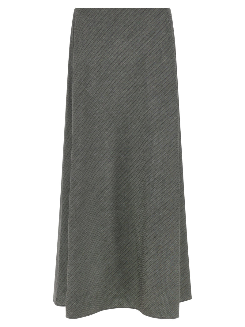 Alberta Ferretti Alberta Ferretti Bell Chevron Skirt