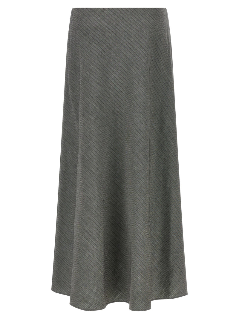 Alberta Ferretti Alberta Ferretti Bell Chevron Skirt