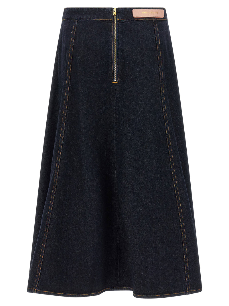Alberta Ferretti Alberta Ferretti Denim Skirt