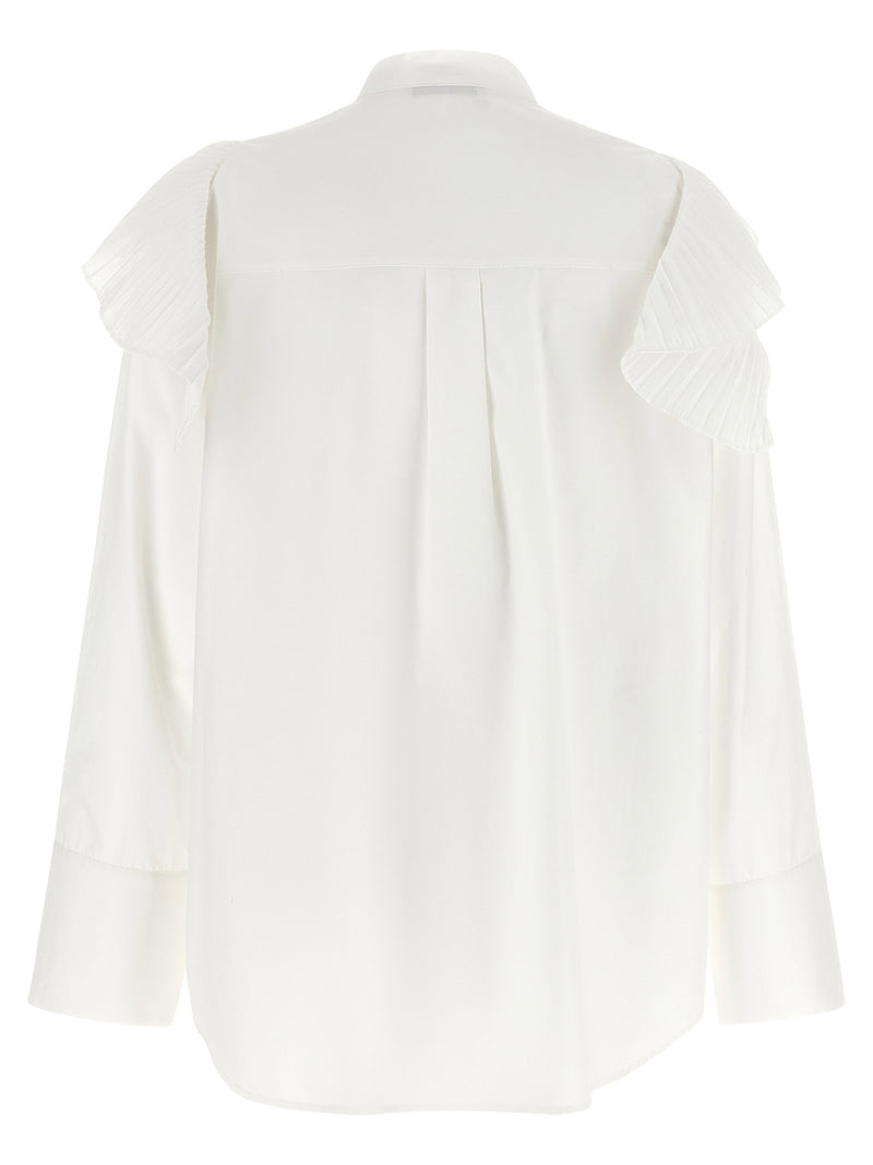 Alberta Ferretti Alberta Ferretti Pleated Ruffle Shirt